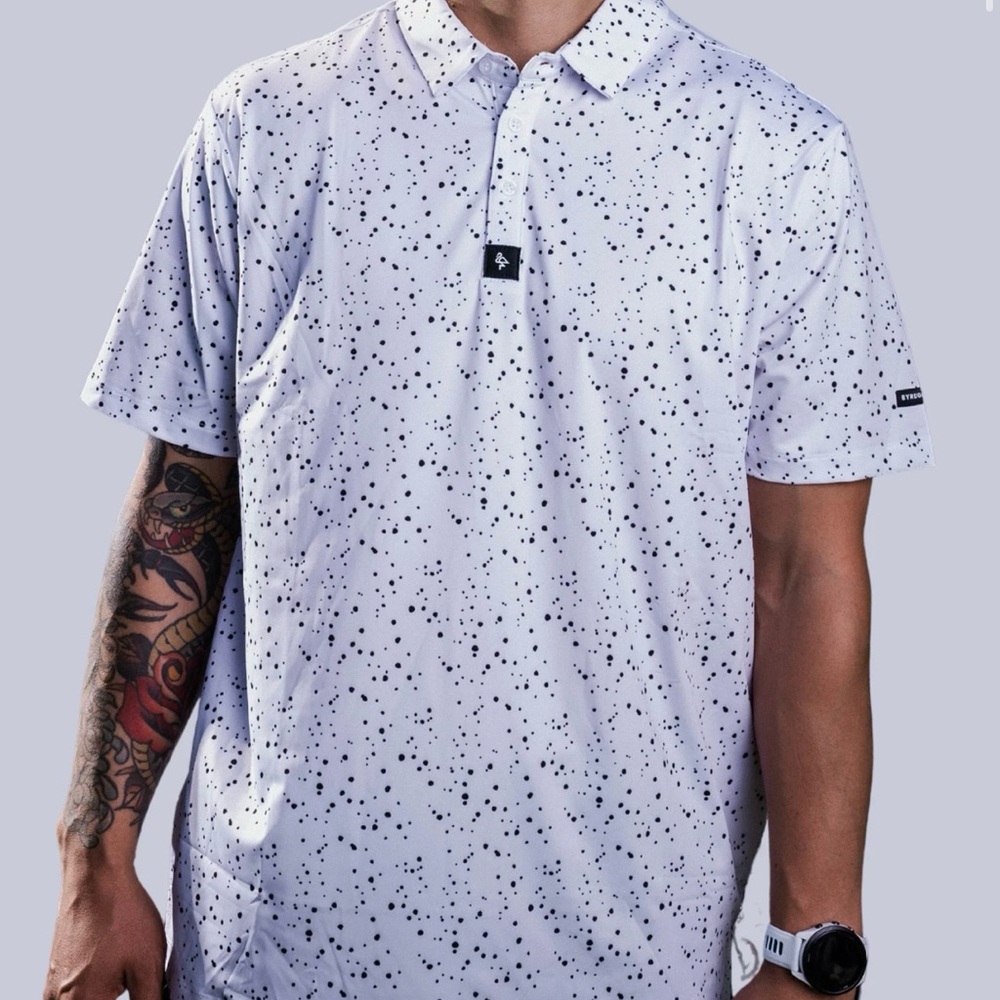 Cosmic Sprinkle Golf Polo
